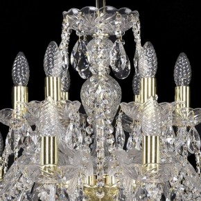 Подвесная люстра Bohemia Ivele Crystal 1411 1411/12+6/240/G в Можге - mozhga.mebel24.online | фото 4
