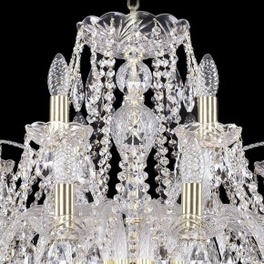 Подвесная люстра Bohemia Ivele Crystal 1411 1411/16+8/360/G в Можге - mozhga.mebel24.online | фото 4
