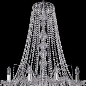 Подвесная люстра Bohemia Ivele Crystal 1411 1411/18/400/h-113/Ni в Можге - mozhga.mebel24.online | фото 4