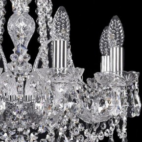 Подвесная люстра Bohemia Ivele Crystal 1411 1411/8/160/Ni в Можге - mozhga.mebel24.online | фото 2