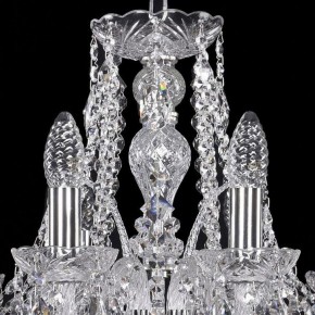 Подвесная люстра Bohemia Ivele Crystal 1411 1411/8/160/Ni в Можге - mozhga.mebel24.online | фото 4