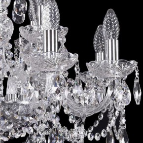 Подвесная люстра Bohemia Ivele Crystal 1411 1411/8+4/195/Ni в Можге - mozhga.mebel24.online | фото 2