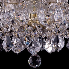 Подвесная люстра Bohemia Ivele Crystal 1413 1413/10/165/G/Leafs в Можге - mozhga.mebel24.online | фото 3