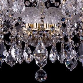 Подвесная люстра Bohemia Ivele Crystal 1413 1413/10+5/300/G/Leafs в Можге - mozhga.mebel24.online | фото 3
