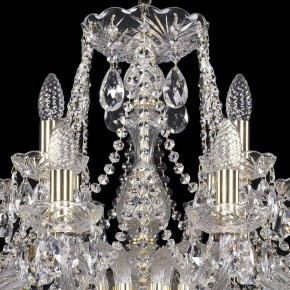 Подвесная люстра Bohemia Ivele Crystal 1413 1413/12+6/300/G в Можге - mozhga.mebel24.online | фото 4