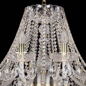 Подвесная люстра Bohemia Ivele Crystal 1413 1413/18/400/G в Можге - mozhga.mebel24.online | фото 4