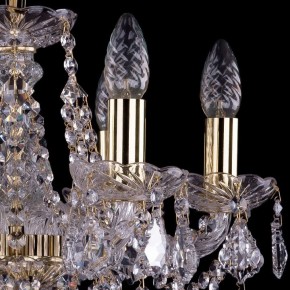 Подвесная люстра Bohemia Ivele Crystal 1413 1413/6/141/G/Leafs в Можге - mozhga.mebel24.online | фото 2