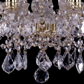 Подвесная люстра Bohemia Ivele Crystal 1413 1413/6/141/G/Leafs в Можге - mozhga.mebel24.online | фото 3