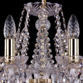 Подвесная люстра Bohemia Ivele Crystal 1413 1413/8/200/G в Можге - mozhga.mebel24.online | фото 5