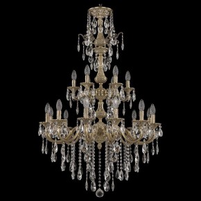 Подвесная люстра Bohemia Ivele Crystal 7201 72101/12+6/250/XL/2d B FP в Можге - mozhga.mebel24.online | фото 2
