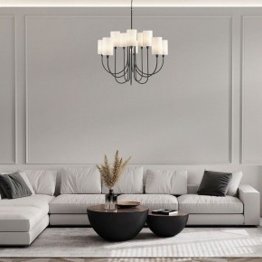 Подвесная люстра Eurosvet Abbey 60164/10 черный в Можге - mozhga.mebel24.online | фото 4