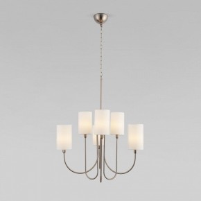 Подвесная люстра Eurosvet Abbey 60164/6 никель в Можге - mozhga.mebel24.online | фото 2