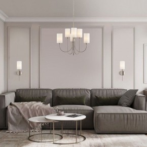 Подвесная люстра Eurosvet Abbey 60164/6 никель в Можге - mozhga.mebel24.online | фото 3