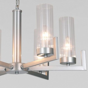 Подвесная люстра Eurosvet Arganie 60133/6 серебро в Можге - mozhga.mebel24.online | фото 4