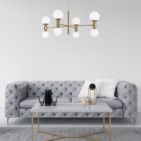 Подвесная люстра Eurosvet Bubble 30182/8 латунь в Можге - mozhga.mebel24.online | фото 4