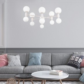 Подвесная люстра Eurosvet Bubble 30182 белый в Можге - mozhga.mebel24.online | фото 4