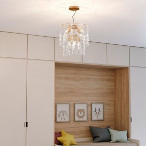 Подвесная люстра Eurosvet Claire 60170/8 золото в Можге - mozhga.mebel24.online | фото 4