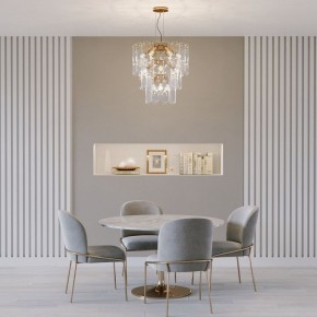 Подвесная люстра Eurosvet Claire 60171 золото в Можге - mozhga.mebel24.online | фото 3