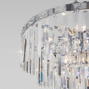 Подвесная люстра Eurosvet Elegante 10130/8 хром/прозрачный хрусталь Strotskis в Можге - mozhga.mebel24.online | фото 5