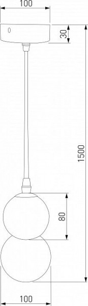 Подвесная люстра Eurosvet Polar 50250/1 LED серый в Можге - mozhga.mebel24.online | фото 3