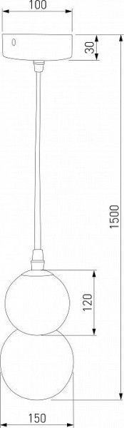 Подвесная люстра Eurosvet Polar 50251/1 LED белый в Можге - mozhga.mebel24.online | фото 3