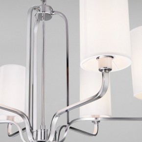 Подвесная люстра Eurosvet Purezza 60128/6 хром в Можге - mozhga.mebel24.online | фото 5