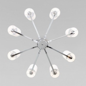 Подвесная люстра Eurosvet Purezza 60128/8 хром в Можге - mozhga.mebel24.online | фото 4