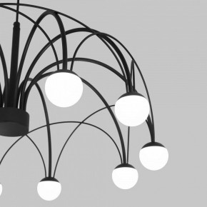 Подвесная люстра Eurosvet Ragno 90034/10 LED черный в Можге - mozhga.mebel24.online | фото 6