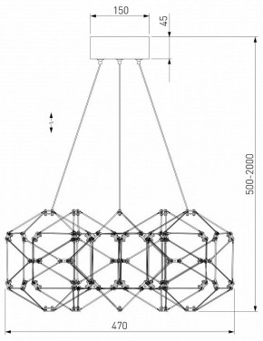 Подвесная люстра Eurosvet Uma 90369/5 медь в Можге - mozhga.mebel24.online | фото 5