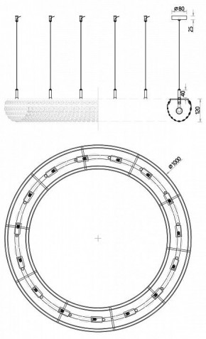 Подвесная люстра Favourite Monilibus 4015-15P в Можге - mozhga.mebel24.online | фото 5