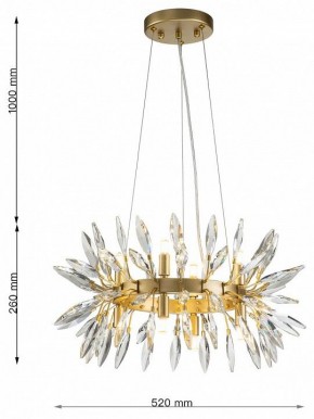 Подвесная люстра Favourite Rays 4058-8P в Можге - mozhga.mebel24.online | фото 6