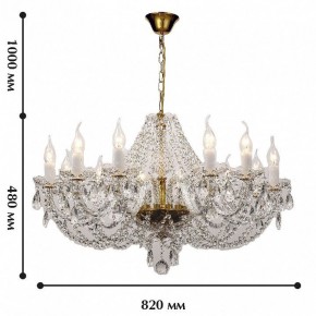 Подвесная люстра Favourite Simone 1736-12P в Можге - mozhga.mebel24.online | фото 2