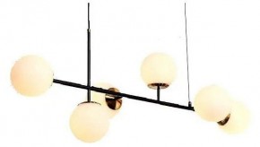 Подвесная люстра iLamp Golden 9136P/6 BK-WH в Можге - mozhga.mebel24.online | фото