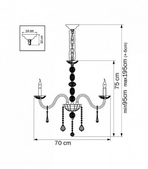 Потолочная люстра Lightstar Limpio 722064 в Можге - mozhga.mebel24.online | фото 3
