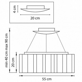 Подвесная люстра Lightstar Nubi 802163 в Можге - mozhga.mebel24.online | фото 3
