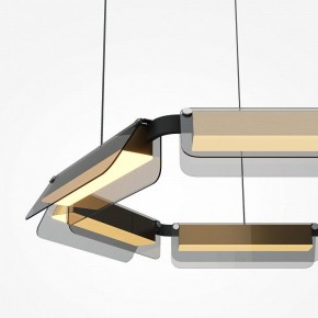 Подвесная люстра Maytoni Flat MOD296PL-L40BS3K в Можге - mozhga.mebel24.online | фото 3