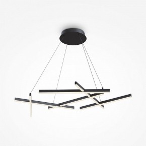Подвесная люстра Maytoni Line MOD016PL-L80BK в Можге - mozhga.mebel24.online | фото 2
