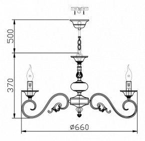 Подвесная люстра Maytoni Perla ARM337-07-R в Можге - mozhga.mebel24.online | фото 6