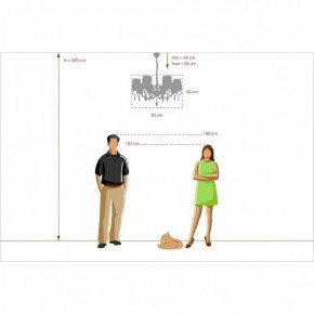 Подвесная люстра MW-Light Эллегия 8 303012708 в Можге - mozhga.mebel24.online | фото 11