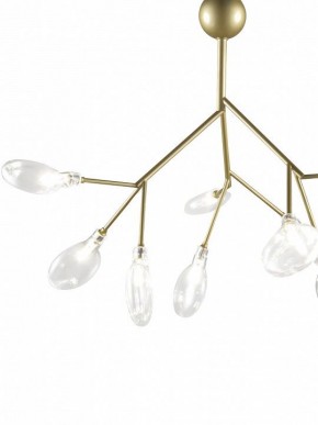 Подвесная люстра Natali Kovaltseva GRACE ll GRACE 75554/9С GOLD SATIN в Можге - mozhga.mebel24.online | фото 4