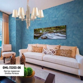 Подвесная люстра Omnilux Porlezza OML-72203-06 в Можге - mozhga.mebel24.online | фото 8