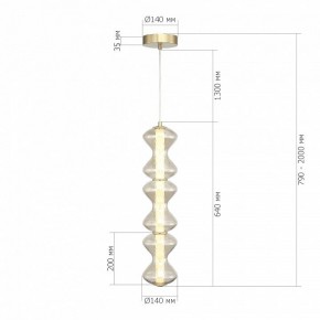 Подвесная люстра ST-Luce SPINE SL6136.213.01 в Можге - mozhga.mebel24.online | фото 4