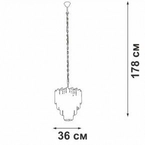 Подвесная люстра Vitaluce V58470 V58470-8/5 в Можге - mozhga.mebel24.online | фото 4