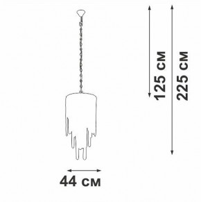Подвесная люстра Vitaluce V5885 V5885-9/7 в Можге - mozhga.mebel24.online | фото 3
