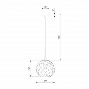 Подвесной светильник Eurosvet Cedro 304/1 в Можге - mozhga.mebel24.online | фото 4