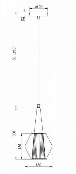 Подвесной светильник Freya Copita FR8008PL-01GB в Можге - mozhga.mebel24.online | фото