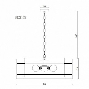 Подвесной светильник Imperiumloft ADEN LIGIA01 в Можге - mozhga.mebel24.online | фото 3