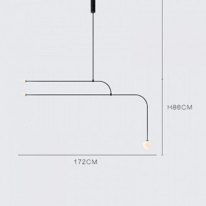 Подвесной светильник Imperiumloft Lines LINES-05 в Можге - mozhga.mebel24.online | фото 3