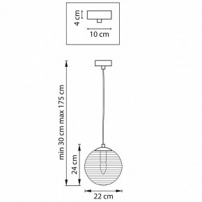 Подвесной светильник Lightstar Dissimo 804001 в Можге - mozhga.mebel24.online | фото 3