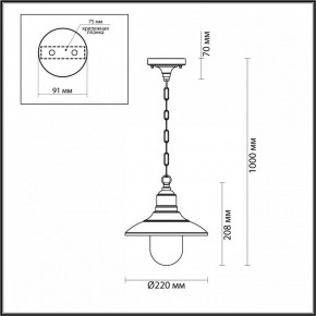 Подвесной светильник Odeon Light Campa 4965/1 в Можге - mozhga.mebel24.online | фото 5